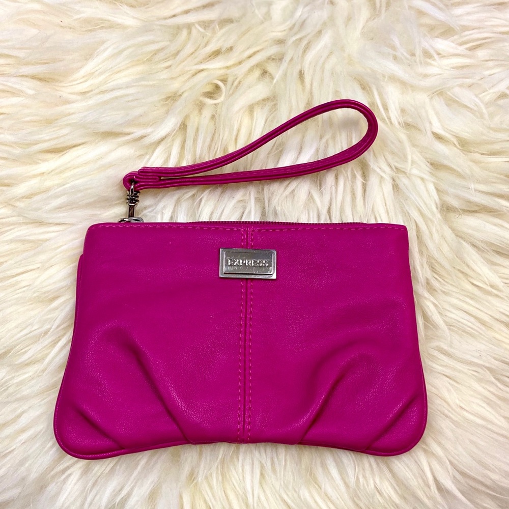 Express pink wristlet